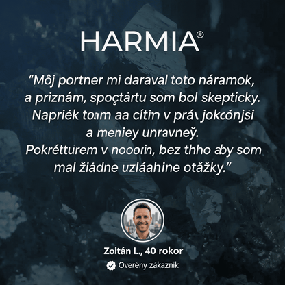 HARMIA® – Magnetický Hematitový Náramok